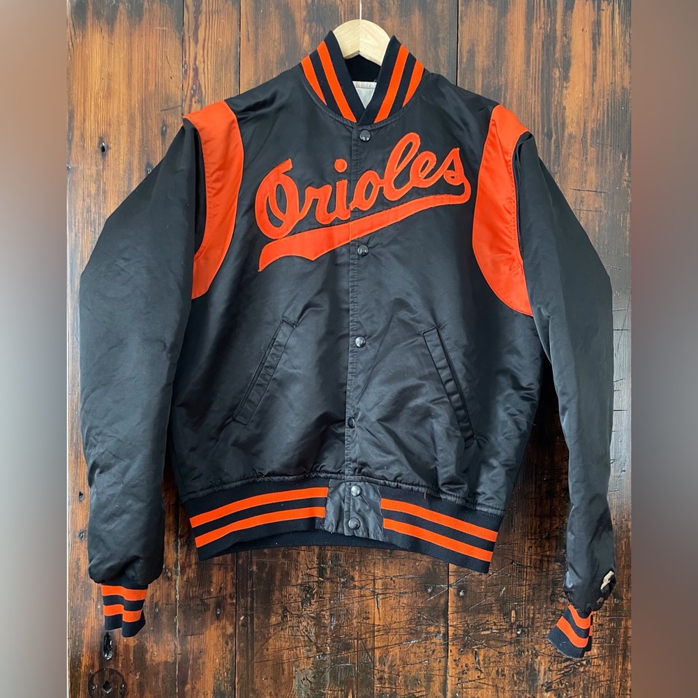 Vintage 1980’s Baltimore Orioles Starter Jacket Size Large - Made In The USA